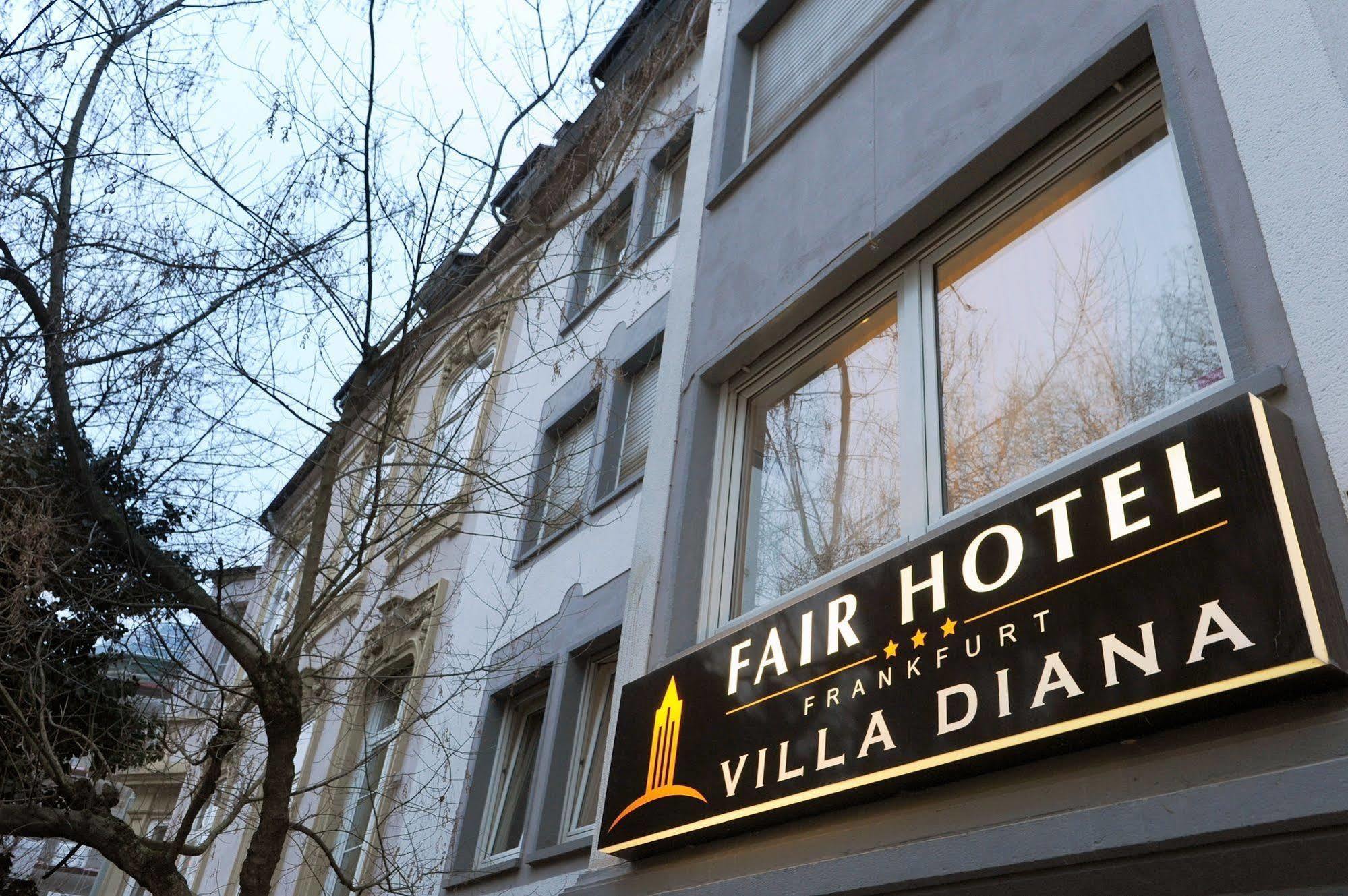 Fair Hotel Villa Diana Frankfurt am Main Kültér fotó