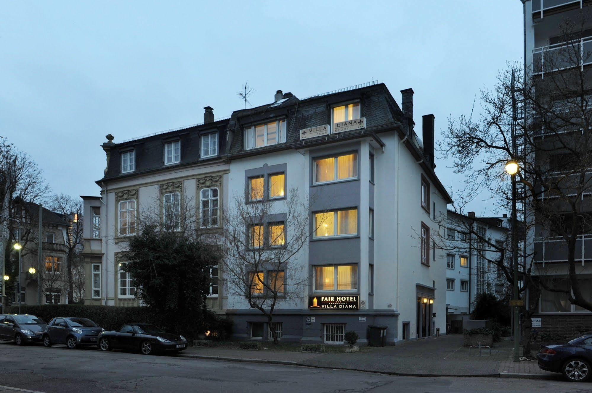 Fair Hotel Villa Diana Frankfurt am Main Kültér fotó